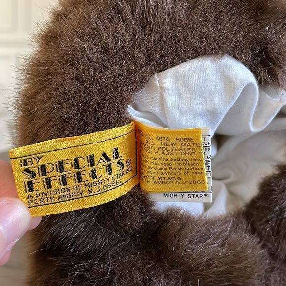 24K Polar Puff 1985 by Special Effects Hubie the Bear Hand Puppet #4676 I 🧡… - Picture 6 of 7